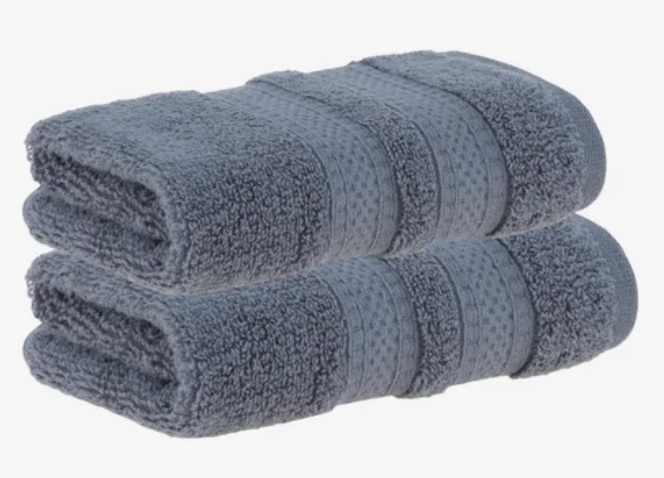 Toalha De Mão Buddemeyer Lavabo Banheiro 100%algodão Kit 2un